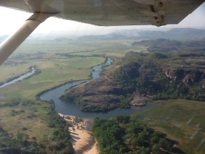 The East Alligator River from the plane
