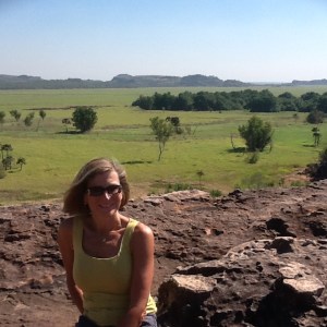 From Ubirr Rock down onto the wetlands