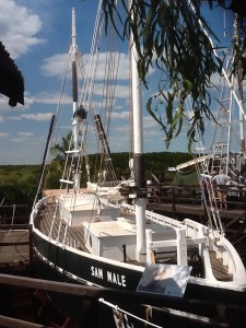 The old lugger Sam Male