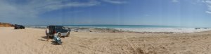 A deserted bit of Broome beach