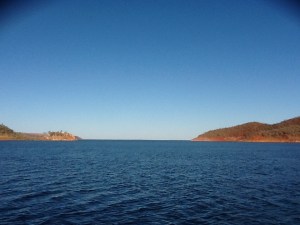 Looking across the Lake you simply cannot see land because of its size