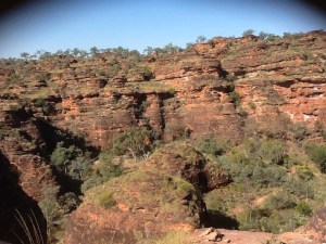The view from atop one of the domes in Hidden Valley