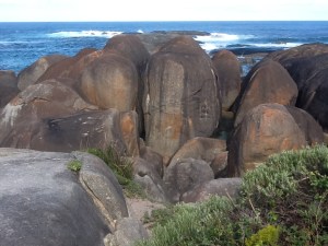 The Elephant Rocks....can you see the two big ones?