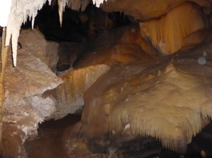 Ngilgi Cave  - its very hard to take photos