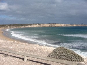 Beautiful white sands of the beaches on the west coast of the national park