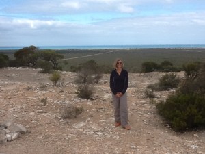Eucla looking down to the coast