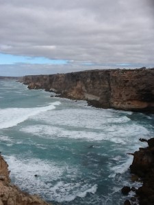 The Bunda Cliffs - the Head of the Bight cliffs